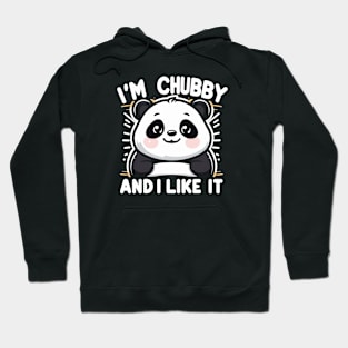 Cute chubby panda Hoodie